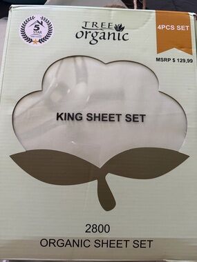 King Sheet Set - Mint Green King Bedding (4pcs). 1